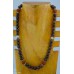 Silver, wooden Pearls Necklace 